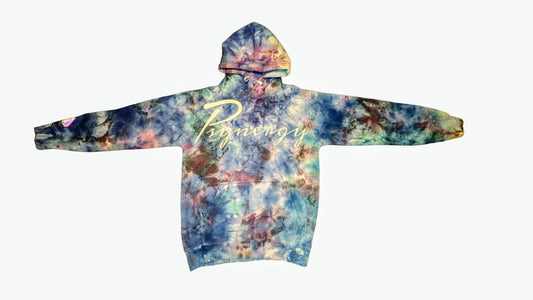 Blue Ice Orchid Hoodie Sweatshirt