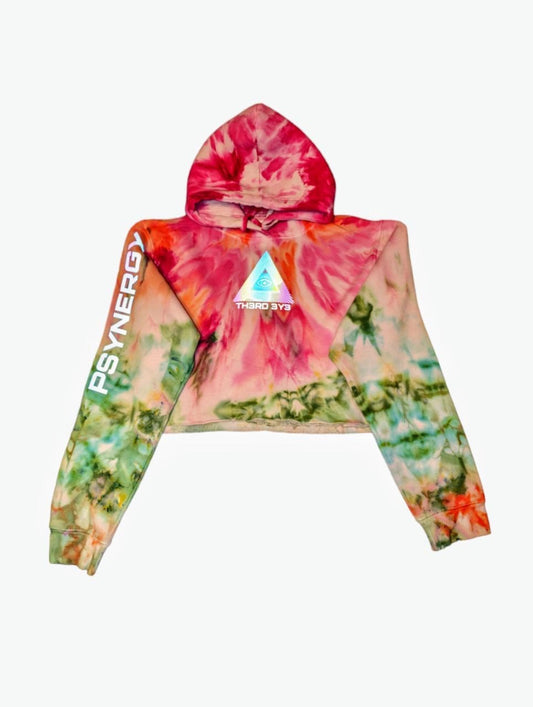 Seedless Watermelon Women's Cropped Hoodie Sweatshirt